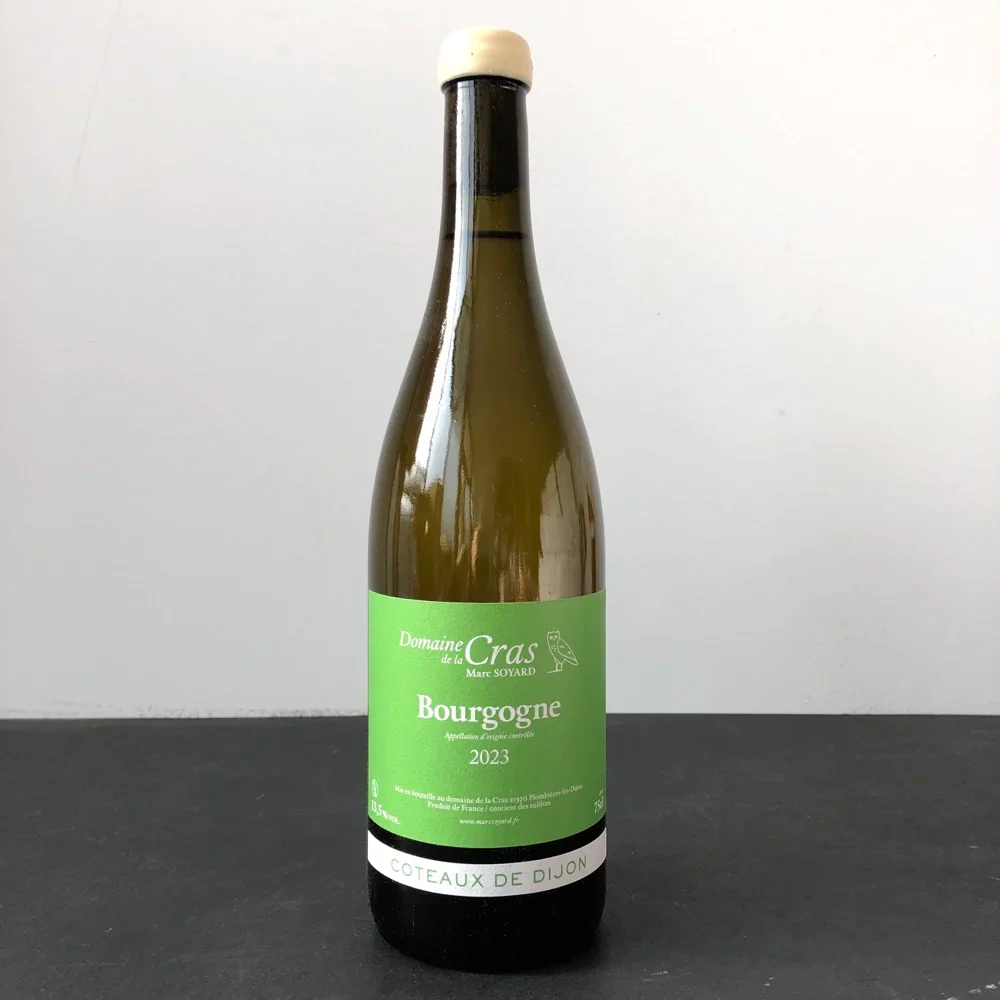 Domaine de la Cras Coteaux de Dijon Bourgogne Blanc 2023 Burgundy, France
