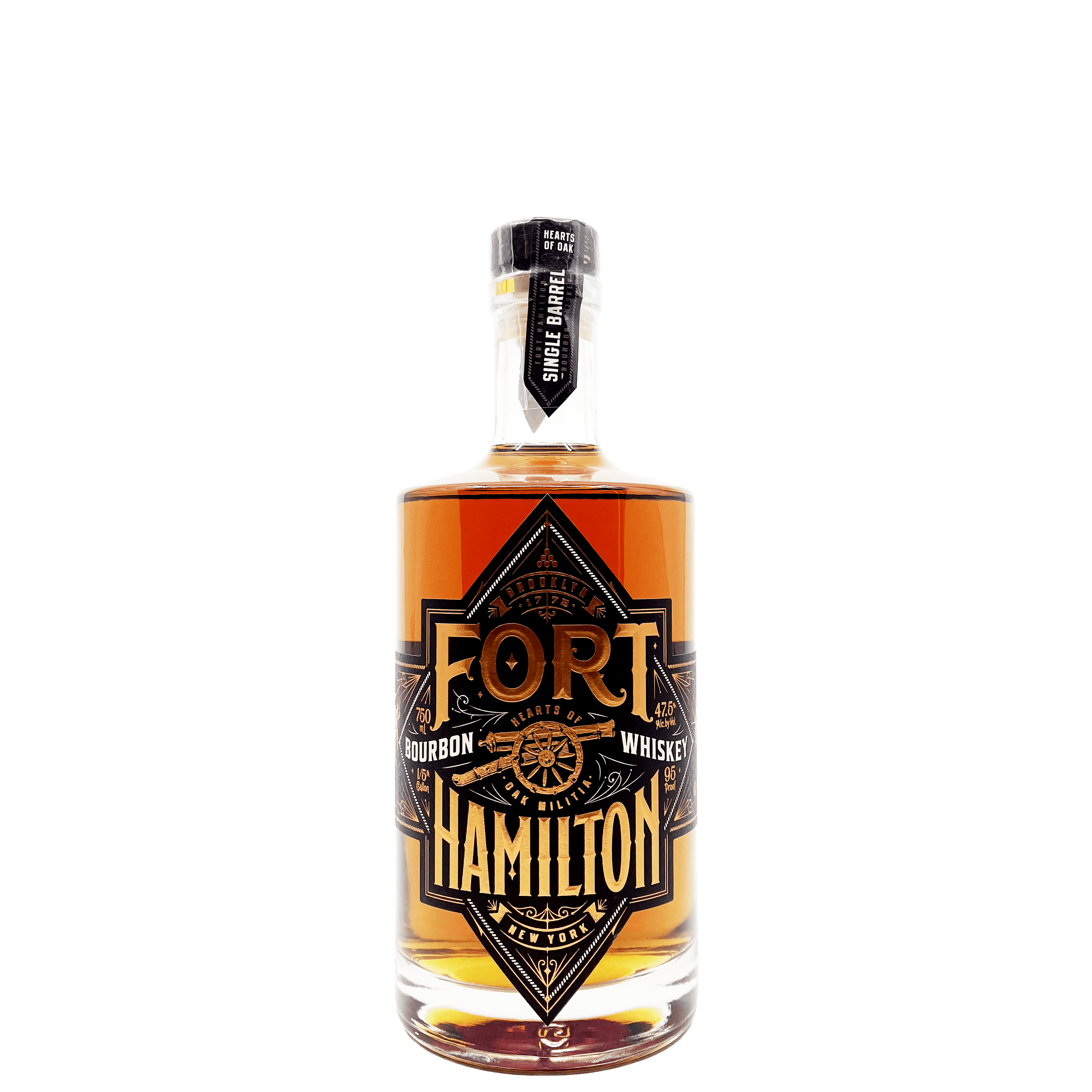 Bourbon Whiskey , Fort Hamilton - Hearts of Oak 750