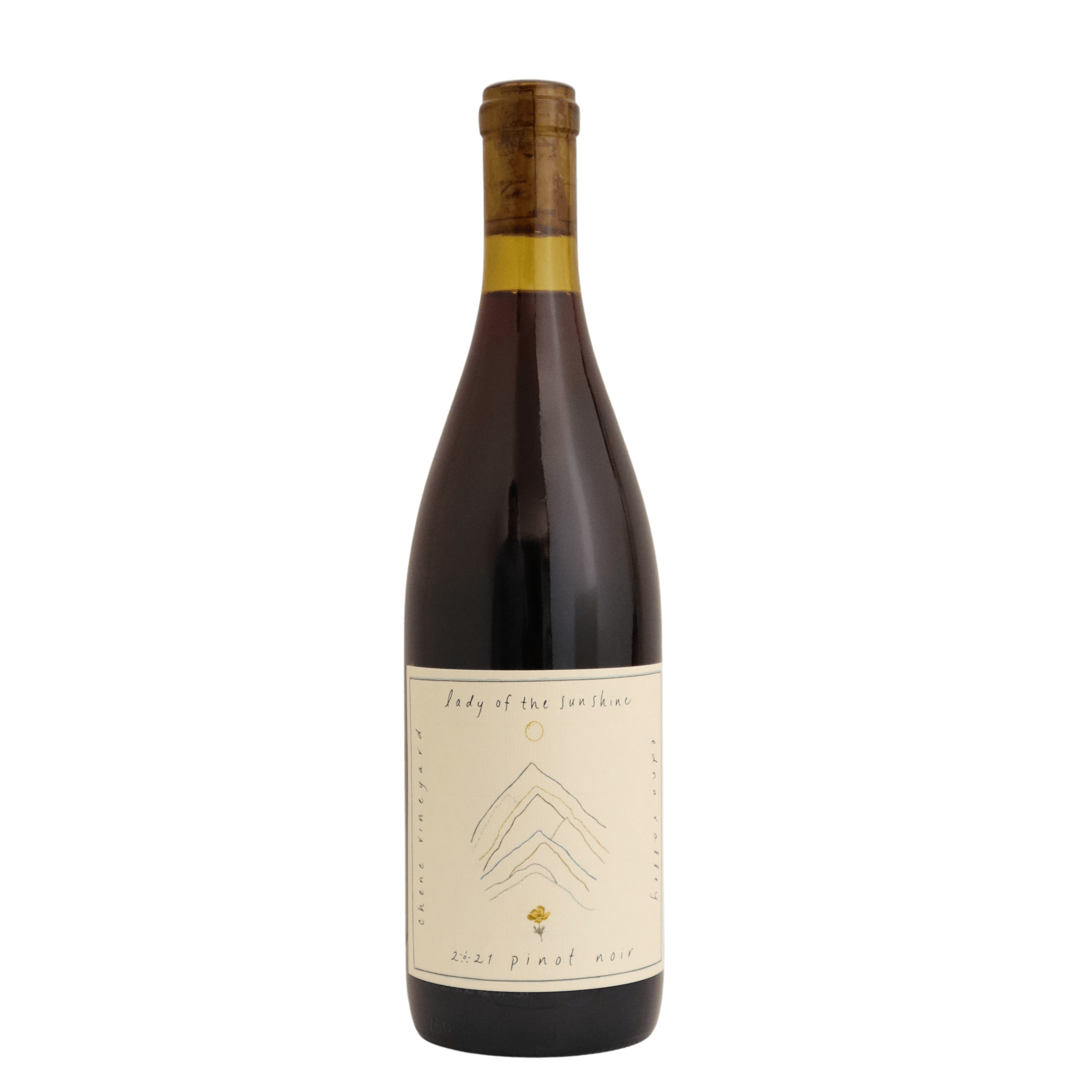 Lady of the Sunshine 'Chene Vineyards' Pinot Noir 2022 Edna Valley, California