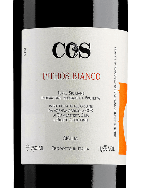 COS 'Pithos Bianco' 2022 Sicily, Italy
