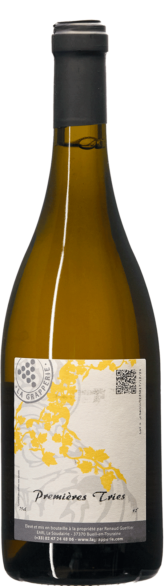 La Grapperie 'Premieres Tries' 2023 Loire Valley, France