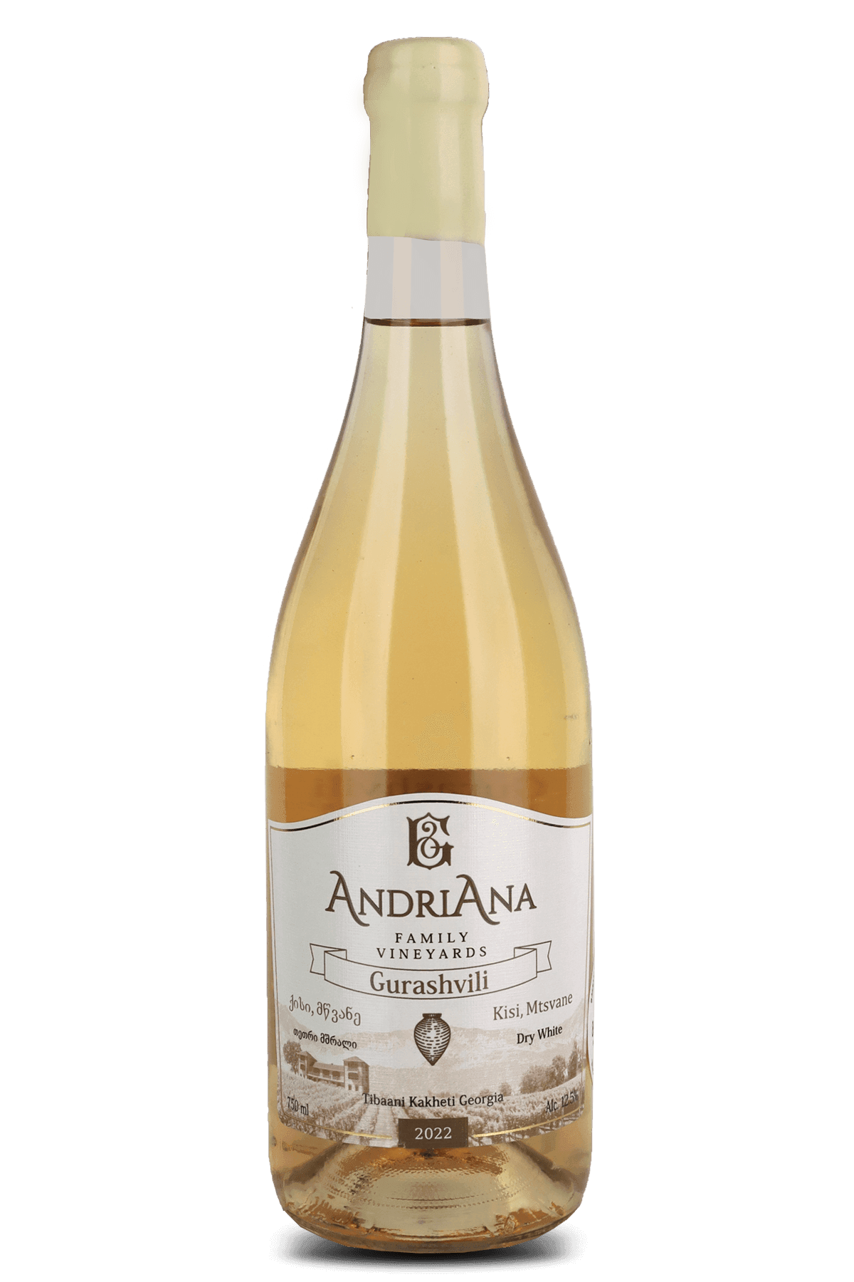 Gurashvili Andriana Kisi (60%) Mtsvan (40%) - Georgia 750ml