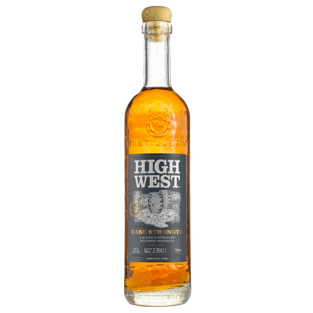 High West Distillery Cask Strength Blended Bourbon Whiskey