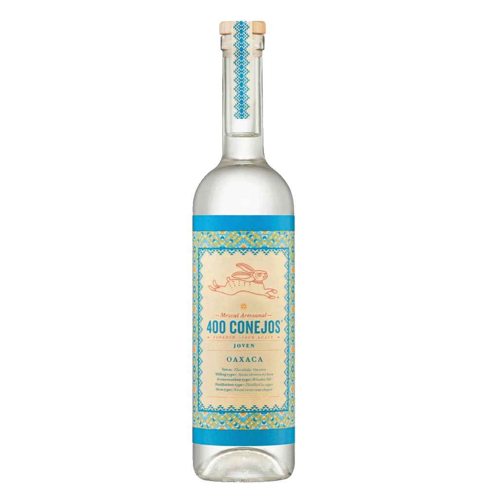 400 CONEJOS MEZCAL 80PF  ARTESANAL 6PK 750 ML