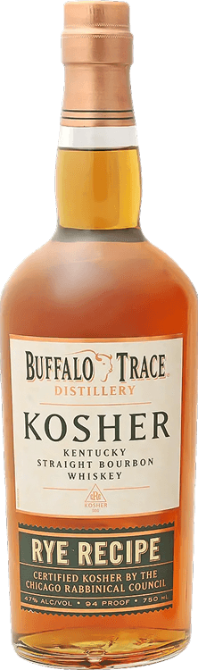 Buffalo Trace Distillery 'Kosher Rye Recipe' Straight Bourbon Whiskey 750ml