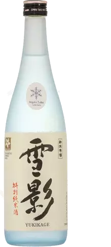 Kinshihai 'Yukikage - Snow Shadow' Tokubetsu Junmai Sake 720ml Japan