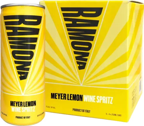 Ramona Meyer Lemon Wine Spritz 4 Pack (250ml each)