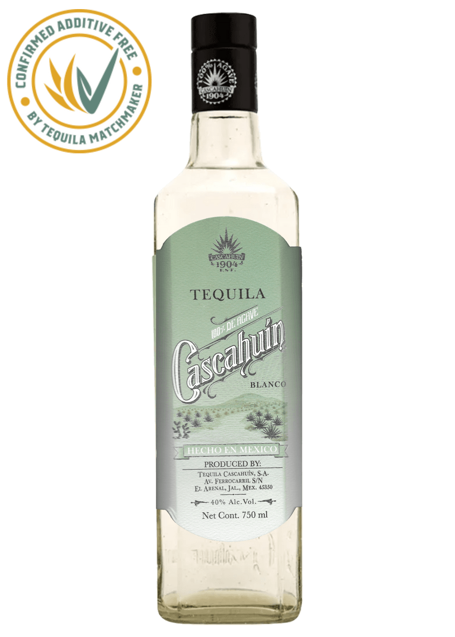 Tequila Cascahuin Tequila Blanco 40 % ALC 750 ML