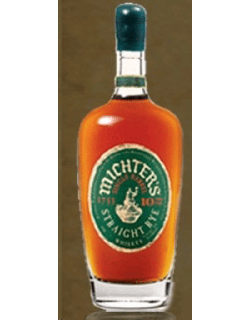 MICHTERS STR RYE 10YR - SINGLE BARREL - 750 ML